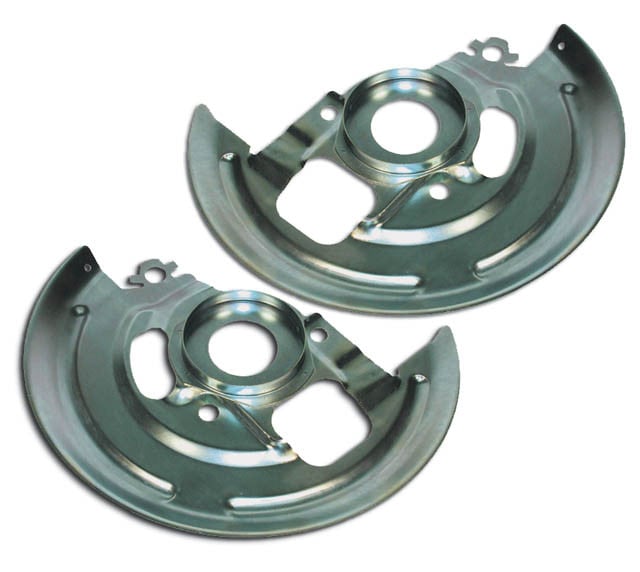 Backing Plate Dust Shields for JEGS 555-64000 Spindles (1964-1972 GM  A/F/X-Body)
