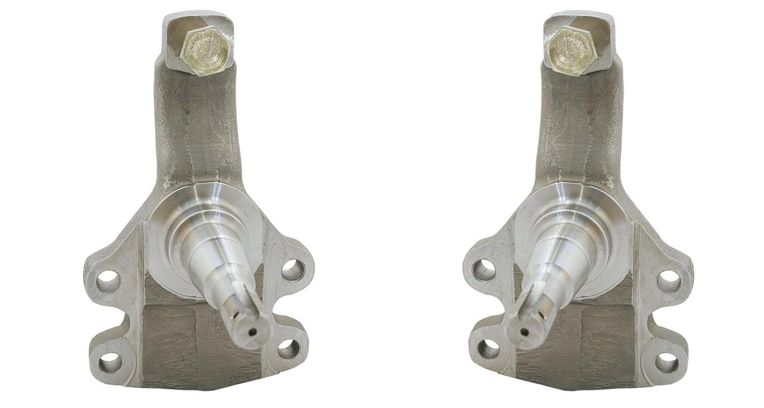 Disc Brake 2 in. Drop Spindles for 1964-1974 GM A-Body, F-Body, X-Body 2-Door [Lowered Height]