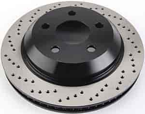 High Performance Cross-Drilled & Vented Right Rear Brake Rotor for 1998-2002 GM F-Body