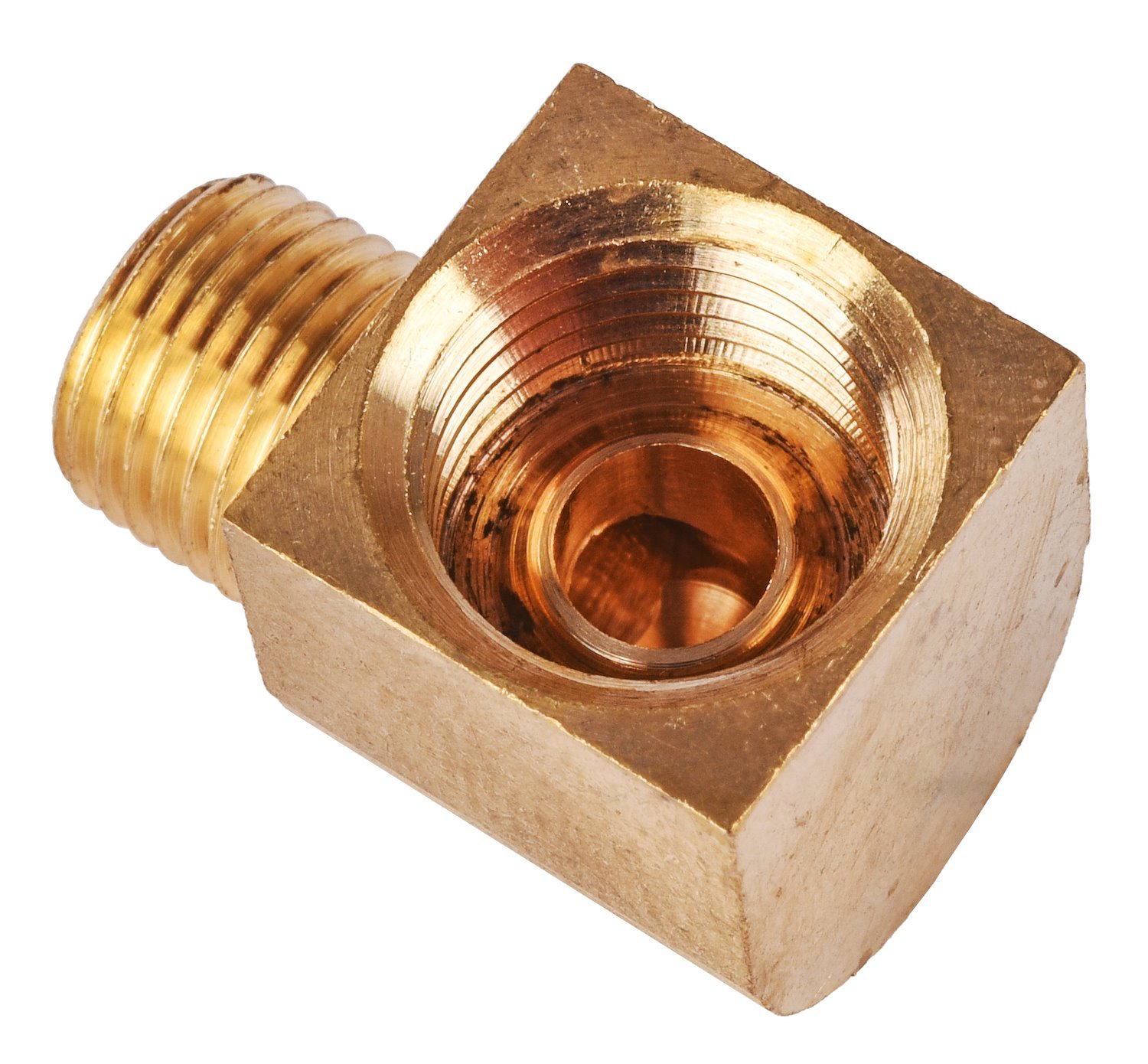 Brass 90 Degree Fitting 1/4 in. NPT x 1/2 in. -20 Inverted Flare Female