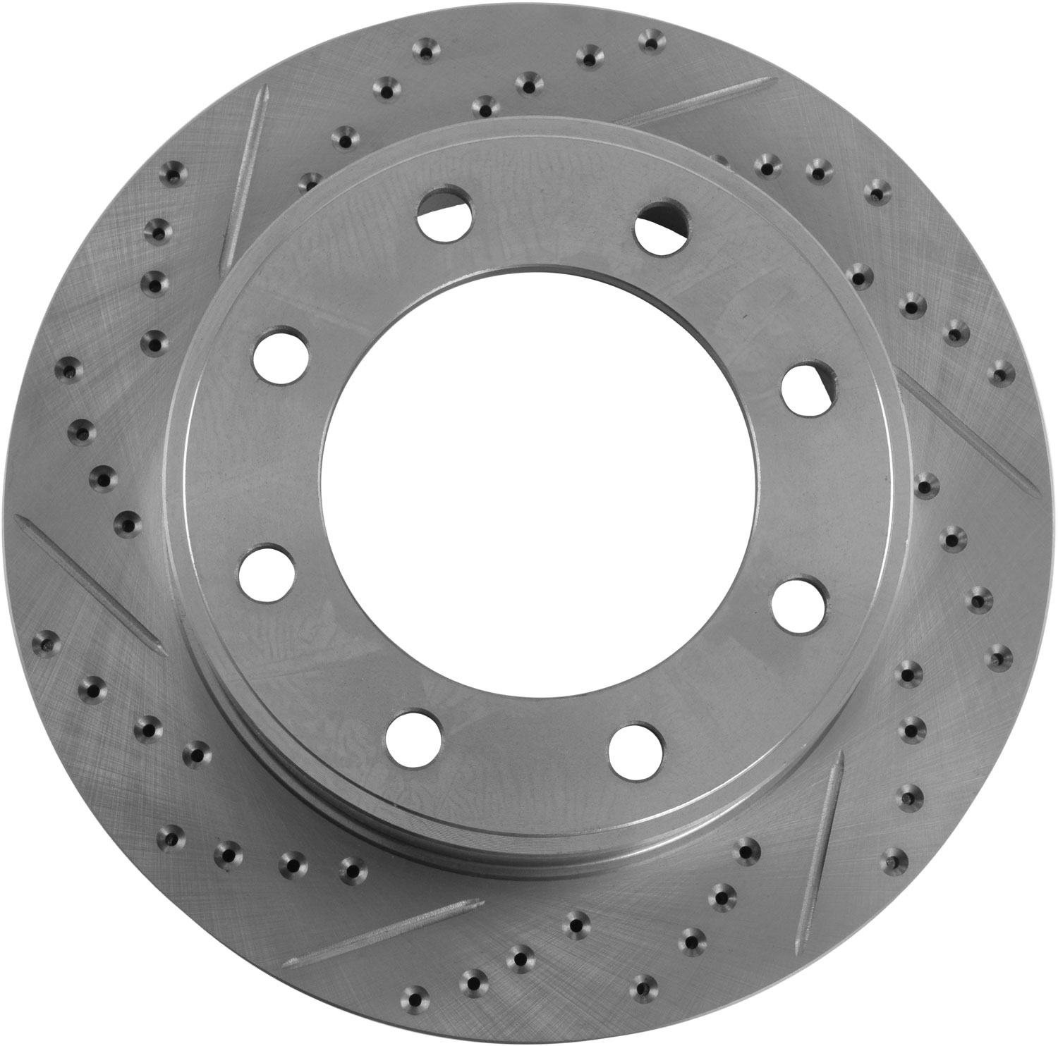 High Performance Cross-Drilled & Slotted Right Front Brake Rotor for 1999-2005 F250
