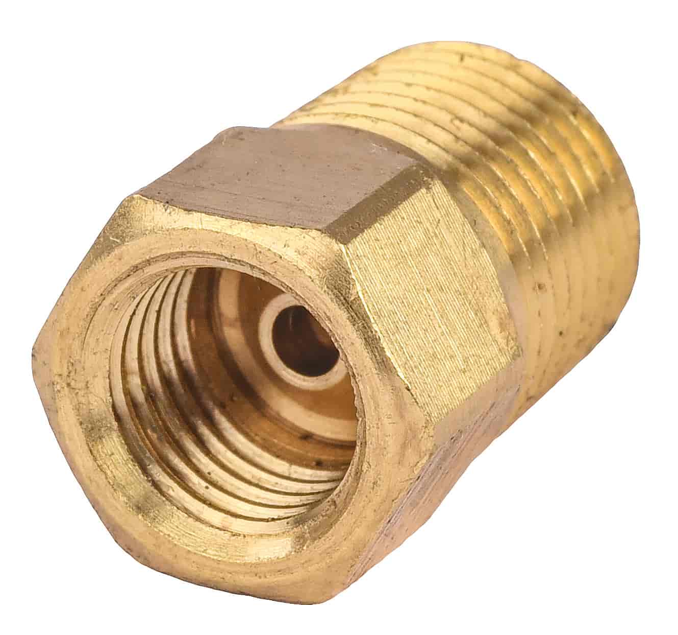Brass Adapter 1/8 in. NPT x 5/16 in. -28 Inverted Flare Female