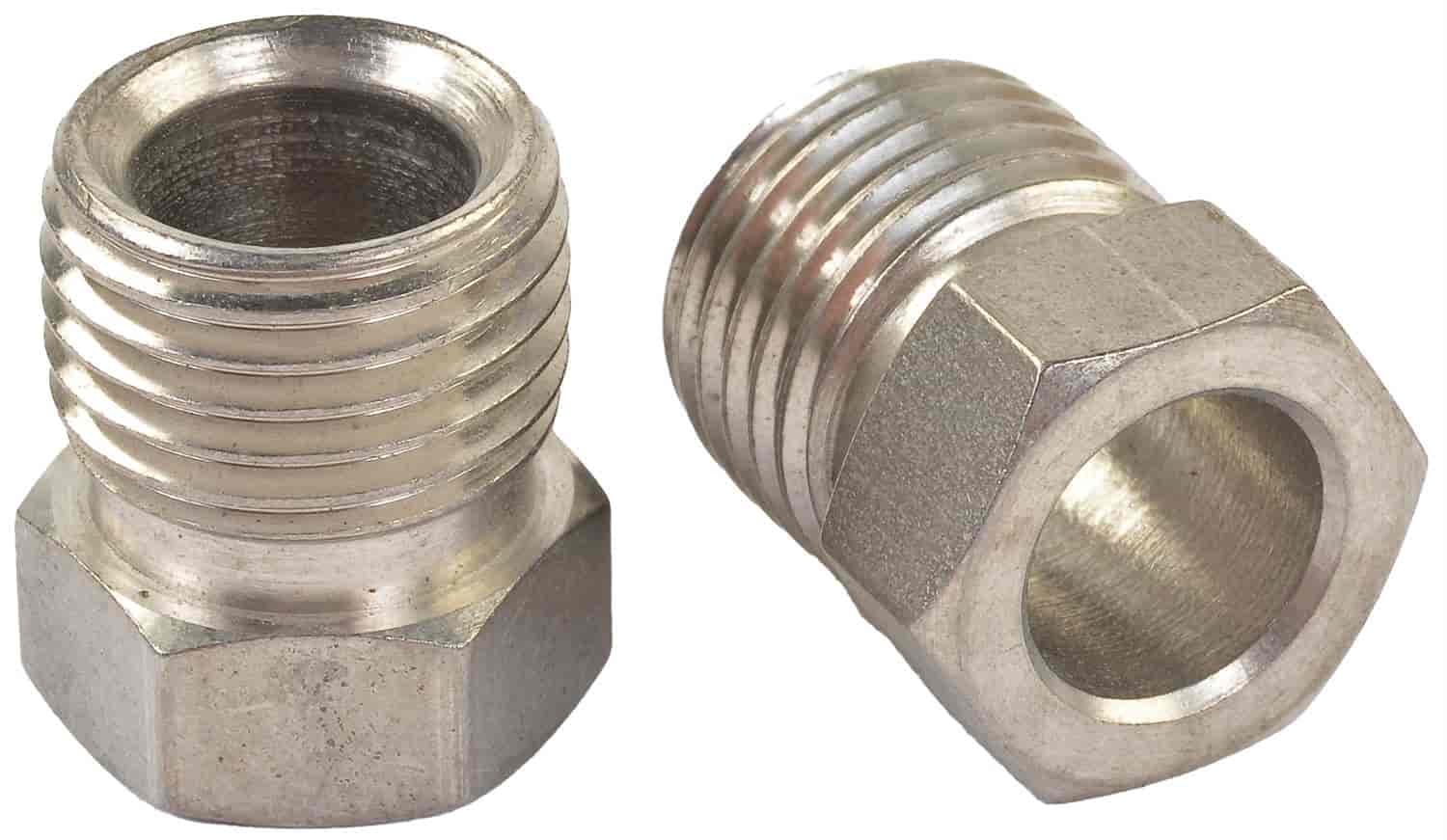 JEGS Stainless Steel Inverted Flare Tube Nuts for 5/16 in. Tubing [1/2  in.-20 Thread]