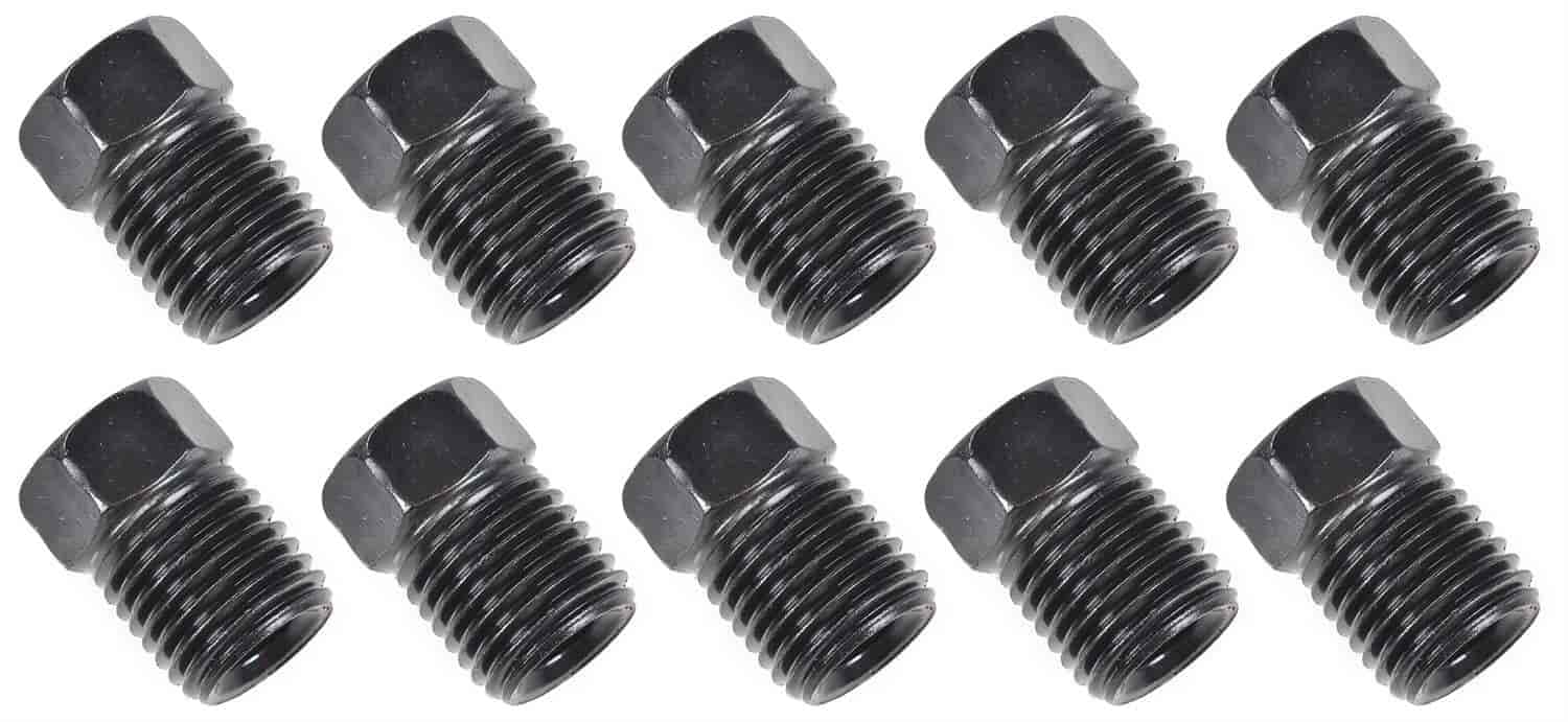 Inverted Flare Steel Tube Nuts for 3/16 in. O.D. NiCopp Tubing [3/8 in.-24 Thread]