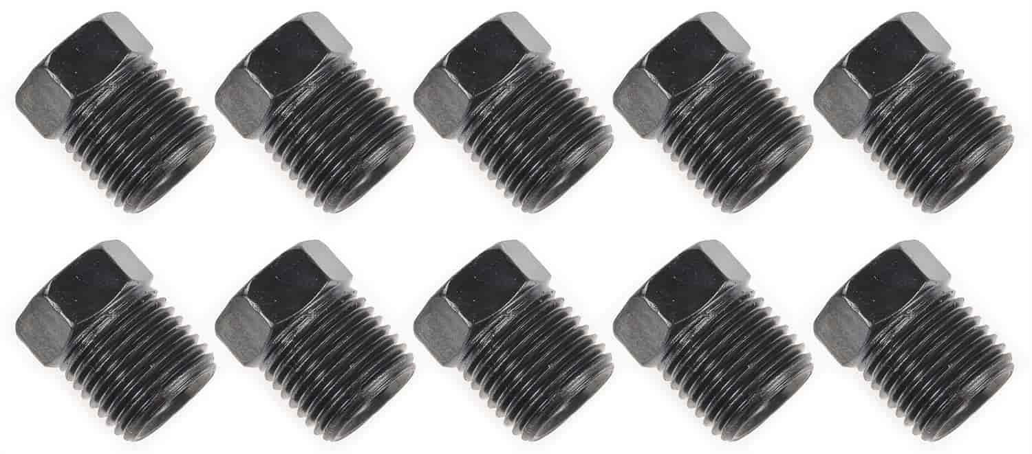 Inverted Flare Steel Tube Nuts for 1/4 in. O.D. NiCopp Tubing [7/16 in.-24 Tread]