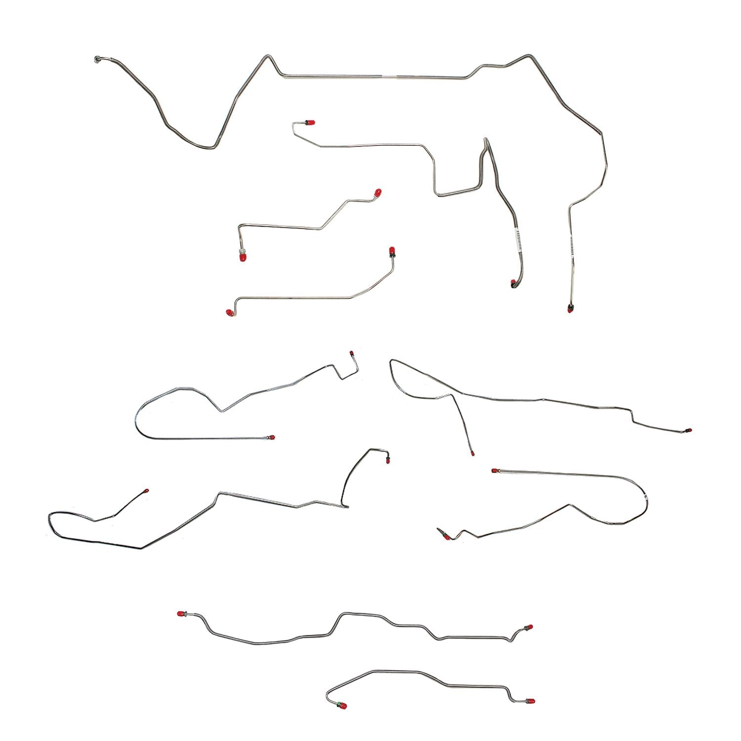 Complete Brake Line Kit for 1998-02 Pontiac Firebird,