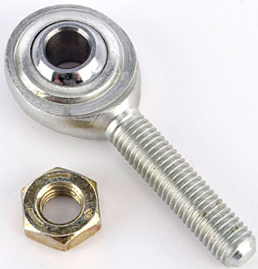 Two-Piece Rod End with Jam Nut 1/4" Hole