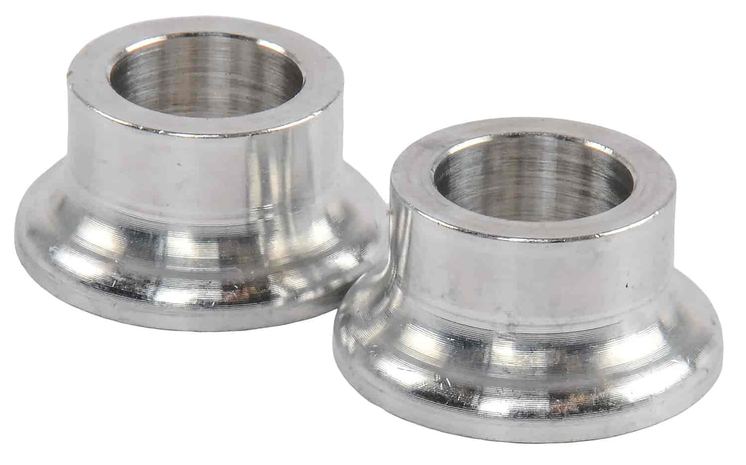 Aluminum Tapered Rod End Spacers 1/2 in. ID (Bolt Size) x 1/2 in. L