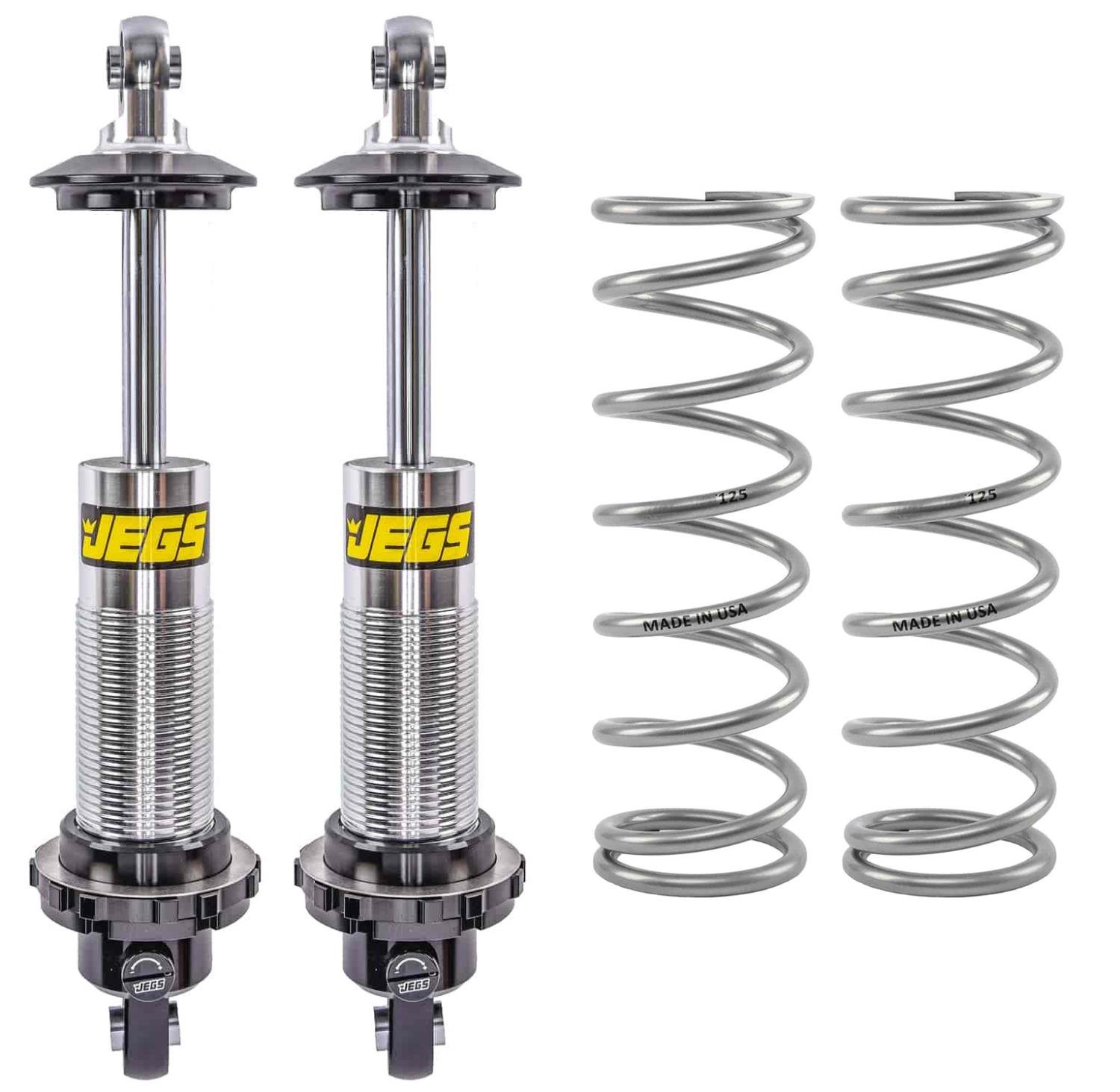 Single Adjustable Coil-Over Shocks and Coil-Over Springs Kit [10 in., 125 lbs./in. Springs]