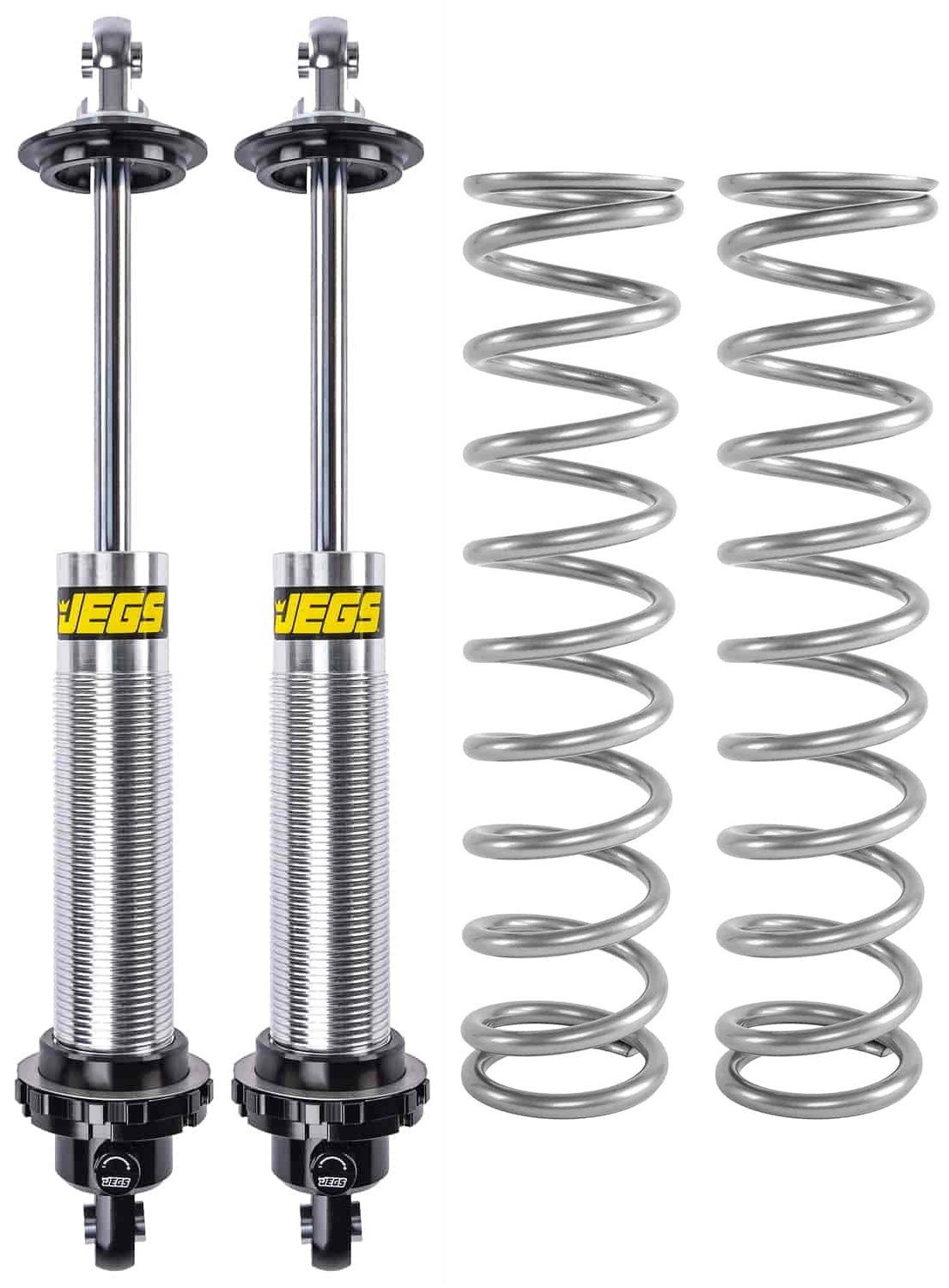 Single Adjustable Coil-Over Shocks and Coil-Over Springs Kit [14 in., 130 lbs./in. Springs]