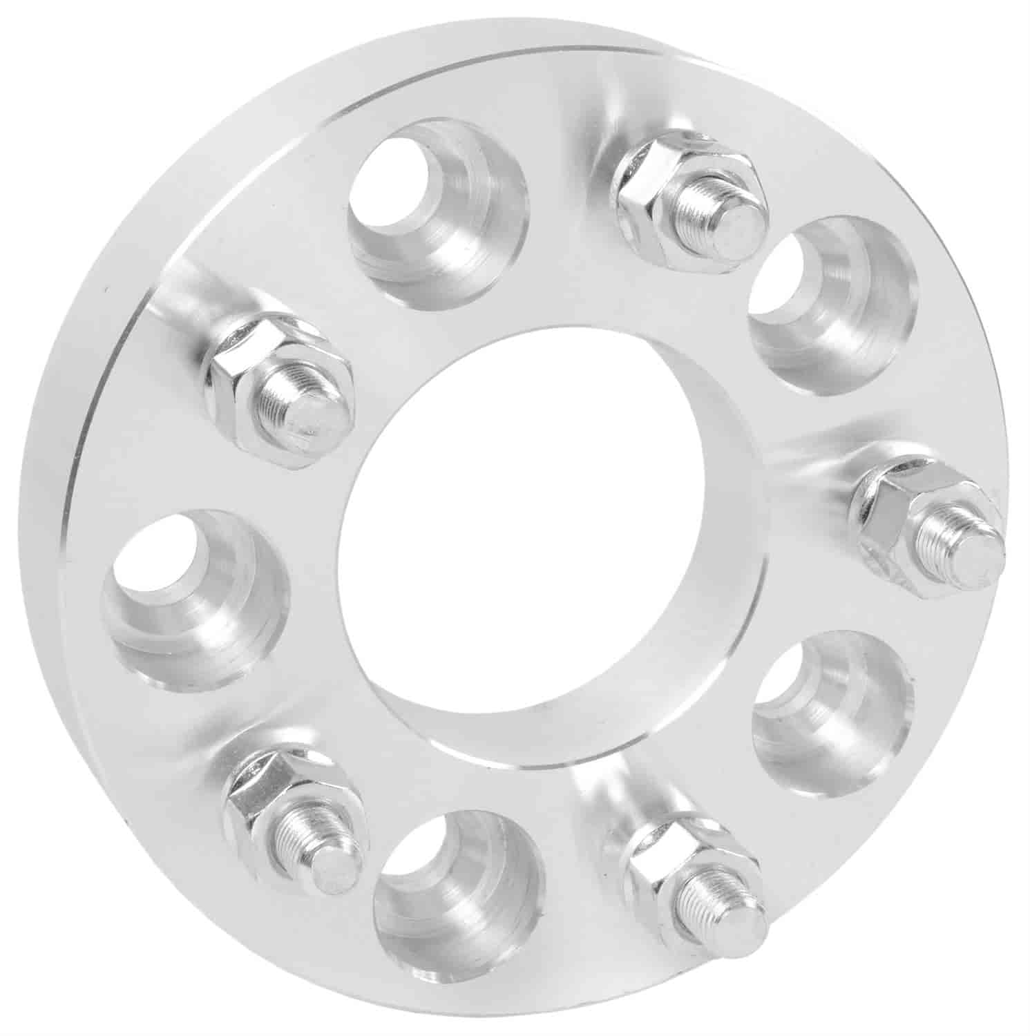 5-Lug Billet Aluminum Wheel Spacer [1.25 in. Thick] 5 x 4.75 in. Bolt Pattern