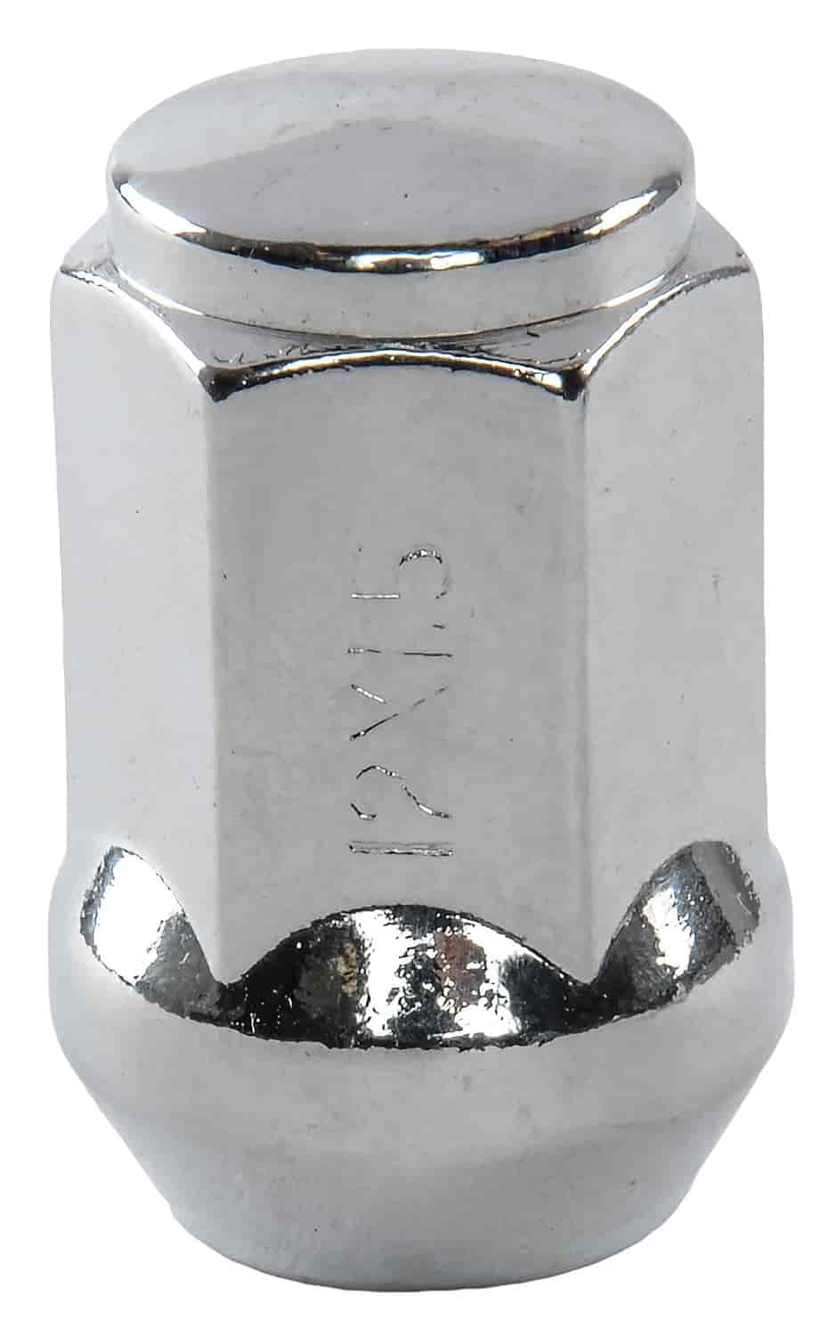Bulge Acorn Lug Nuts, Short Closed-End [12mm  x 1.5 RH, Chrome]