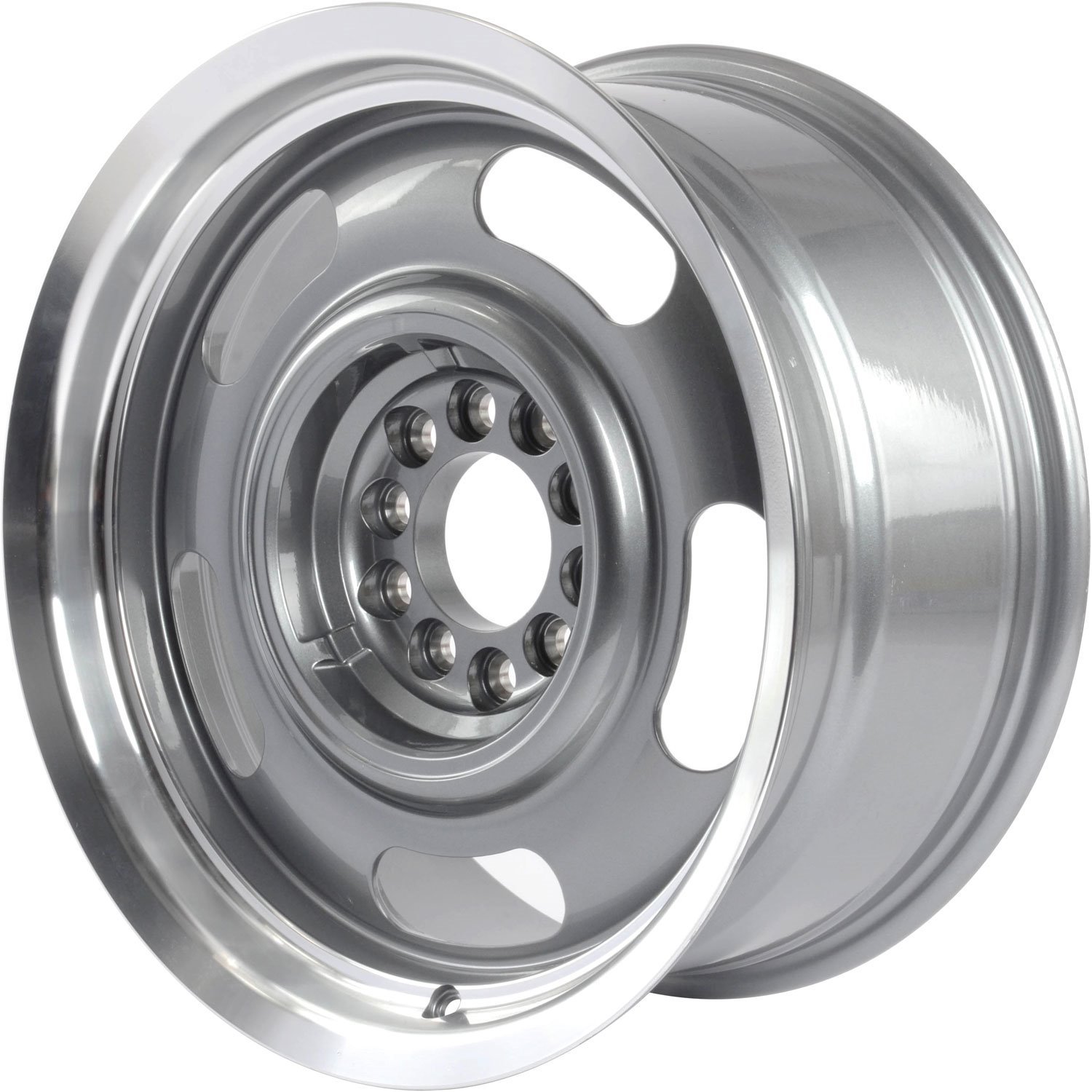 Rally Wheel [Size: 17" x 8"] Silver Aluminum