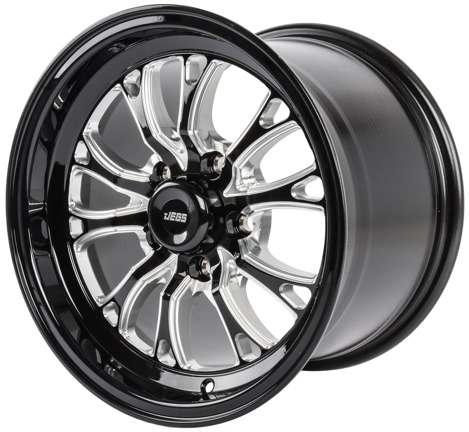 SSR Spike Wheel [Size: 15" x 10"] Gloss Black