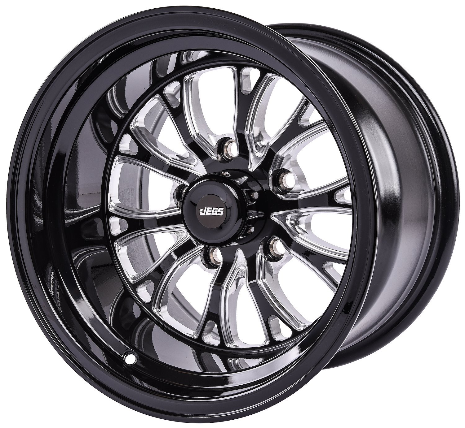 SSR Spike Wheel [Size: 15" x 10"] Gloss Black