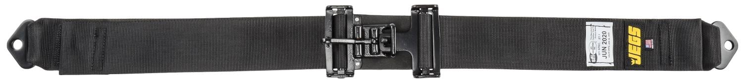 Black Latch & Link Ultra Series Harness Lap Belt
