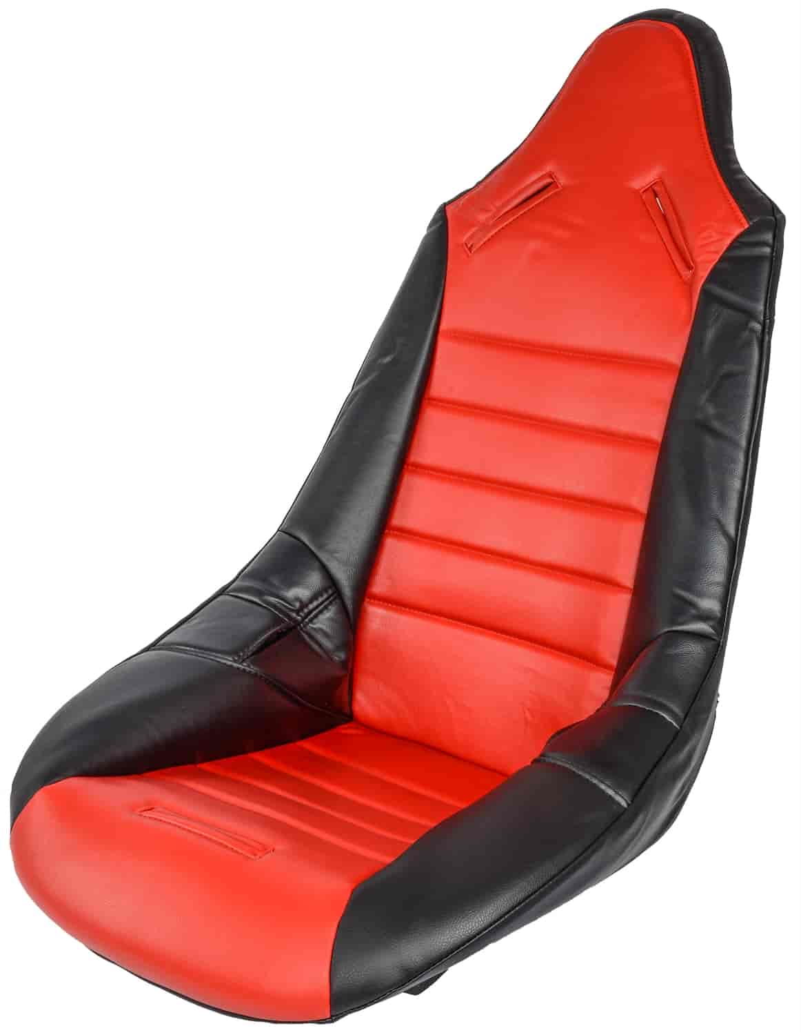 Pro High Back II Vinyl Seat Cover Red with Black Trim