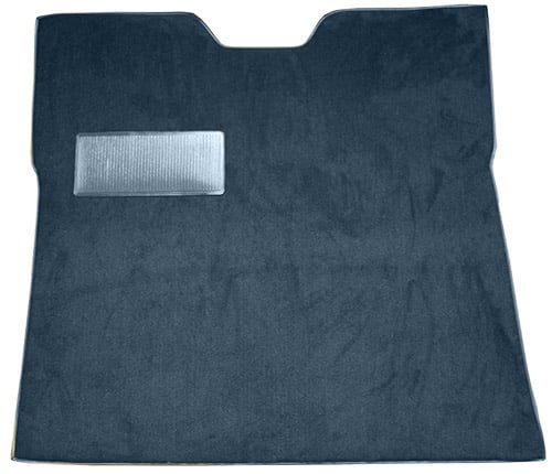 Molded Loop Carpet for 1955 GM 1st Series Trucks w/Gas Tank in Cab [OE-Style Jute Backing, Midnight Blue]