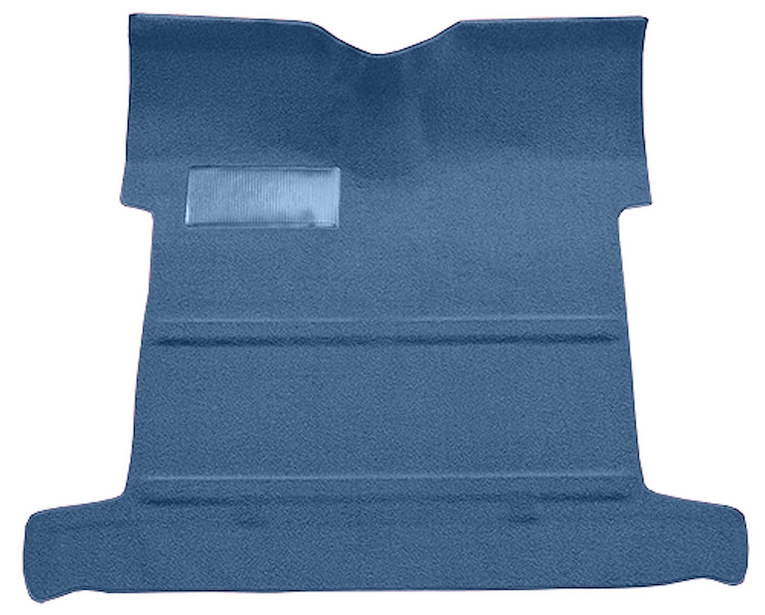 Molded Loop Carpet for 1955-1958 GM Regular Cab Trucks w/Low Tunnel [Mass Backing, Midnight Blue]