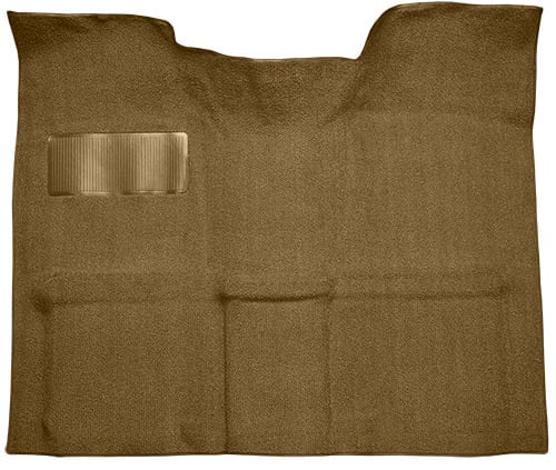 Molded Loop Carpet for 1967-1972 GM C Series Regular Cab Truck w/Auto/3-Speed Manual [OE Jute Backing, Fawn/Sandalwood]