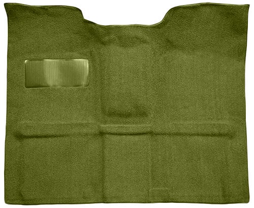 Molded Loop Carpet for 1967-1972 GM C Series Regular Cab Truck w/TH400 [Mass Backing, Moss Green]