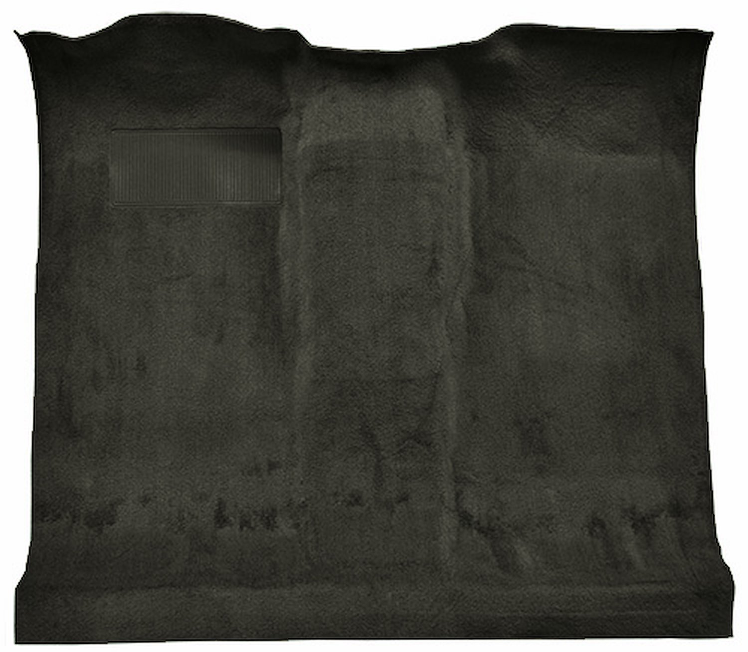 Molded Cut Pile Passenger Area Carpet for 1974-1977 Chevy Blazer, GMC Jimmy [Mass Backing, 1-Piece, Charcoal]