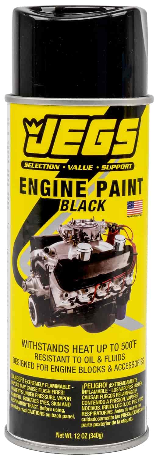 Gloss Black Engine Paint