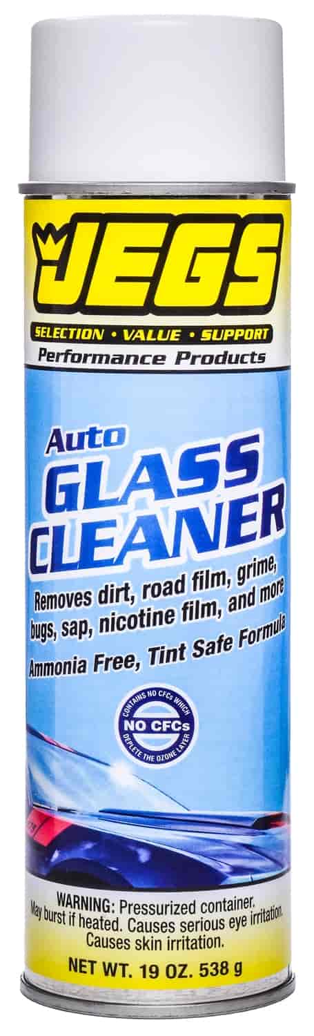 JEGS 72304: 19 oz. of Premium Glass Cleaner - JEGS