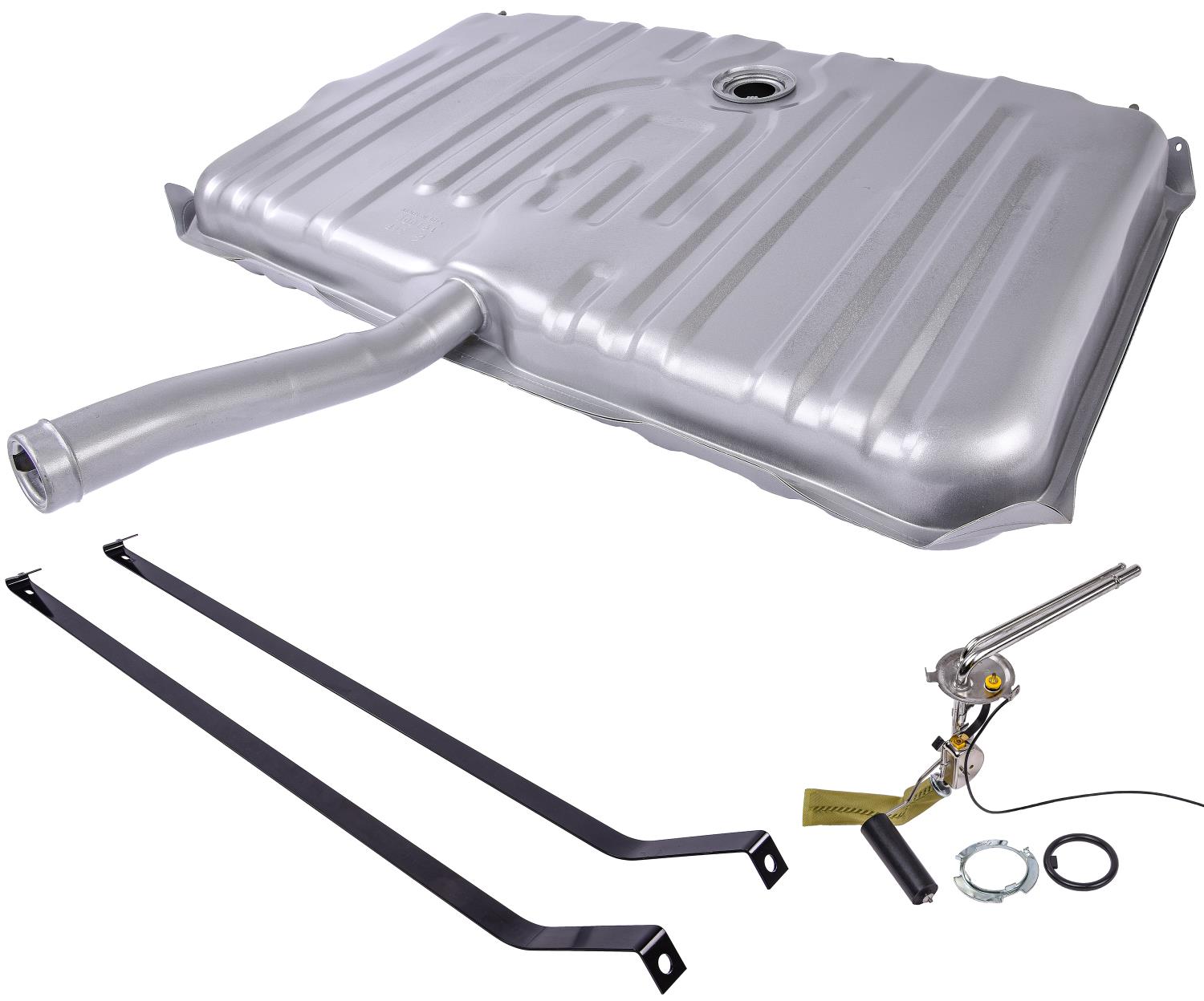Fuel Tank Kit with Straps & Sending Unit for 1971-1972 GM A-Body Cars [20-Gallon Tank]