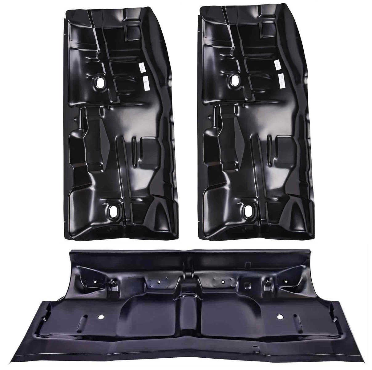 Full-Length and Rear Under Seat Floor Panel Kit Fits Select 1968-1972 Buick, Chevrolet, Oldsmobile, Pontiac Models