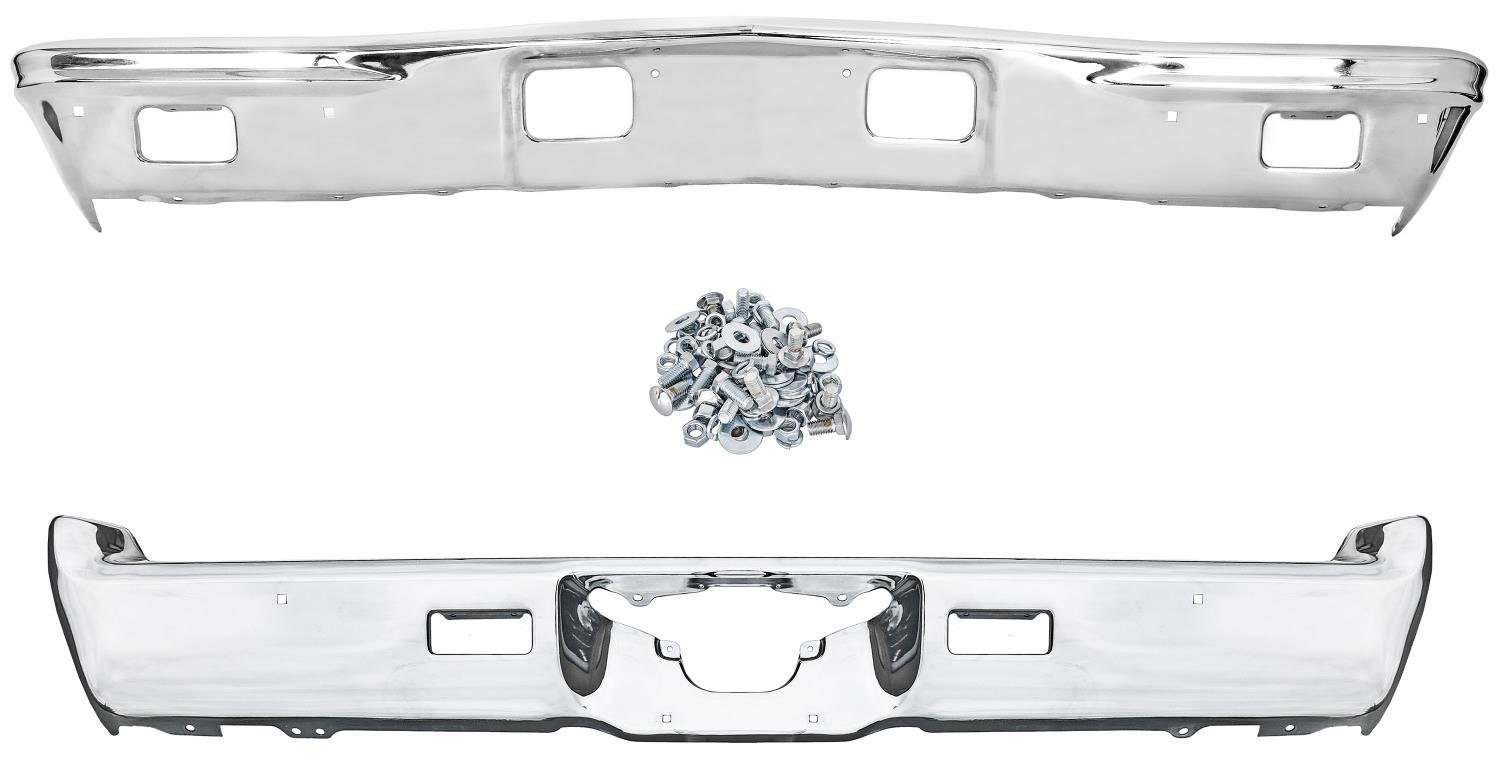 Bumper Kit with Mounting Hardware for 1968 Chevrolet El Camino [Front & Rear]