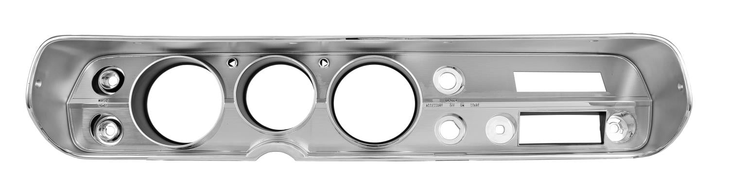 Dash Panel Bezel for 1965 Chevrolet Chevelle and El Camino [With A/C]