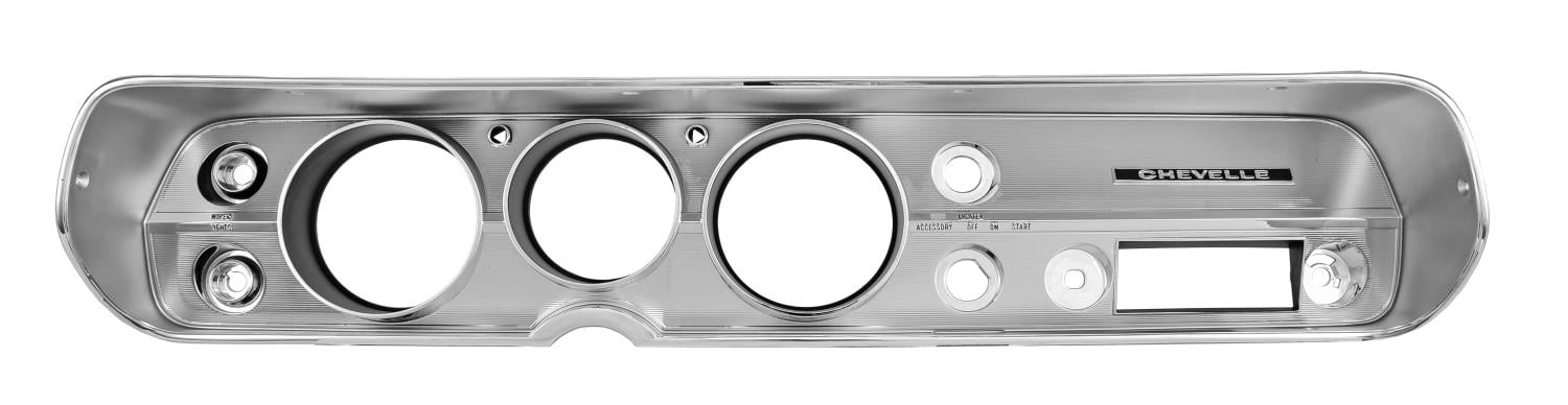 Dash Panel Bezel for 1965 Chevrolet Chevelle and El Camino [Without A/C]