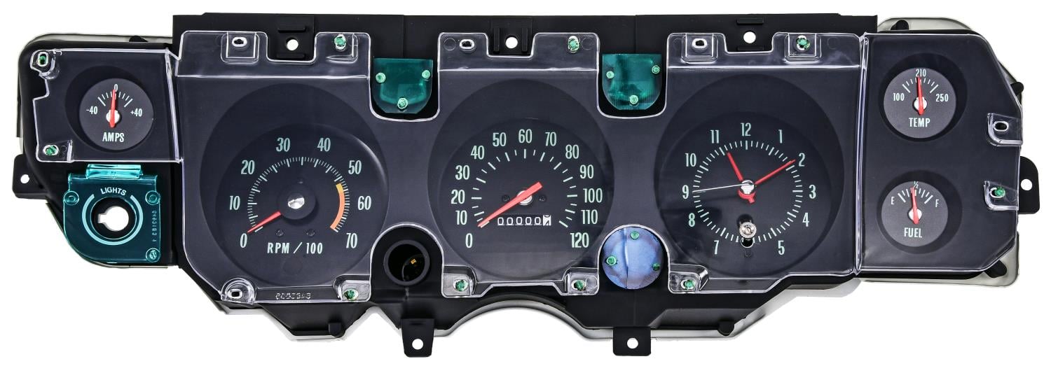 Instrument Cluster Assembly for 1970 Chevrolet Chevelle, El Camino, Monte Carlo w/SS Dash [Floor Shift Models Only]