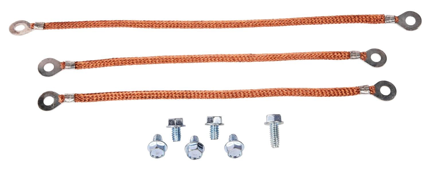 Braided Ground Strap Set for 1964-1965 Chevy Chevelle & El Camino
