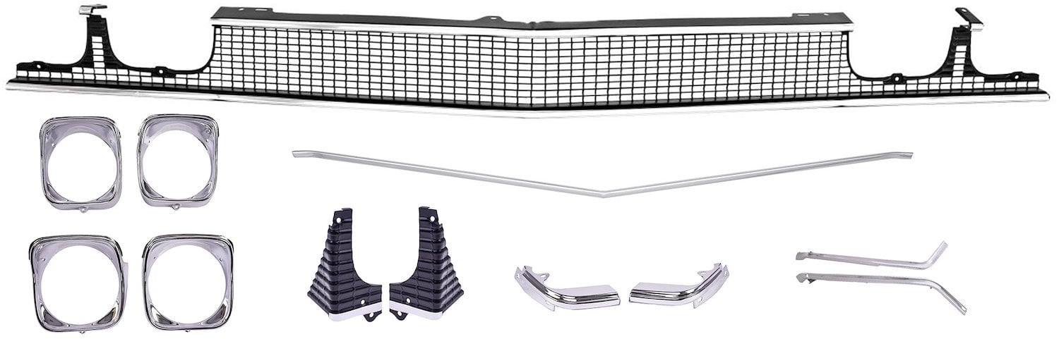 Grille Kit for 1968 Chevrolet Chevelle SS, El Camino SS