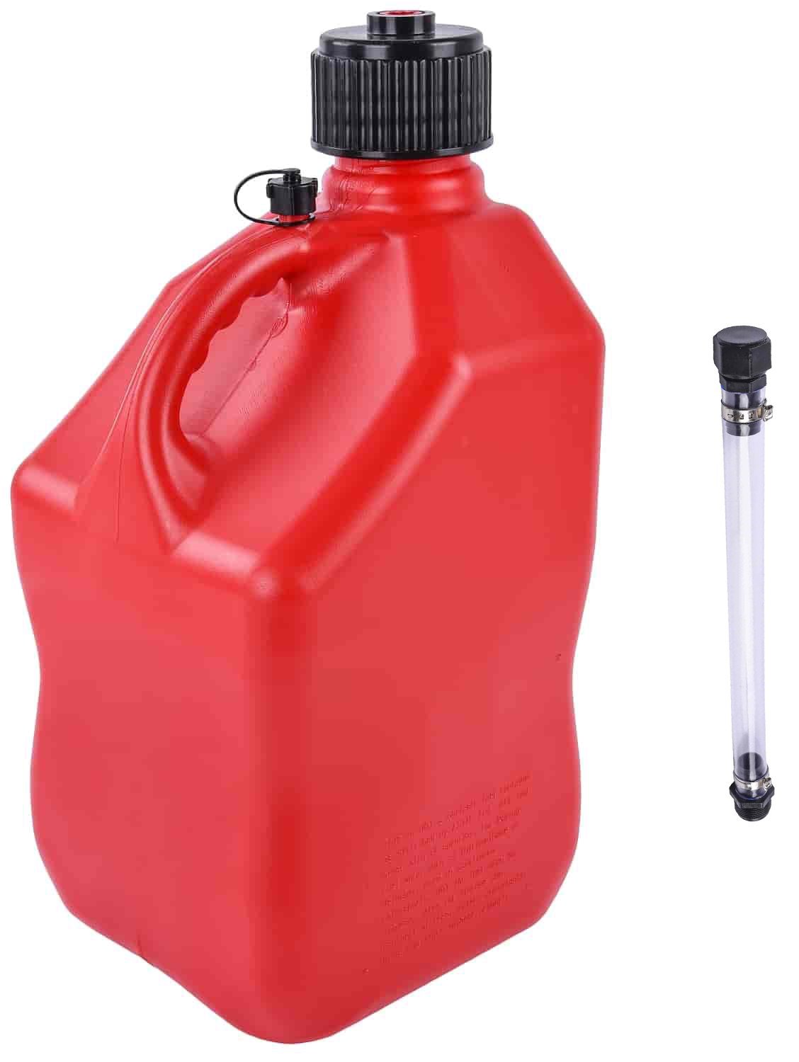 Square 5-Gallon Utility Jug Kit [Red]