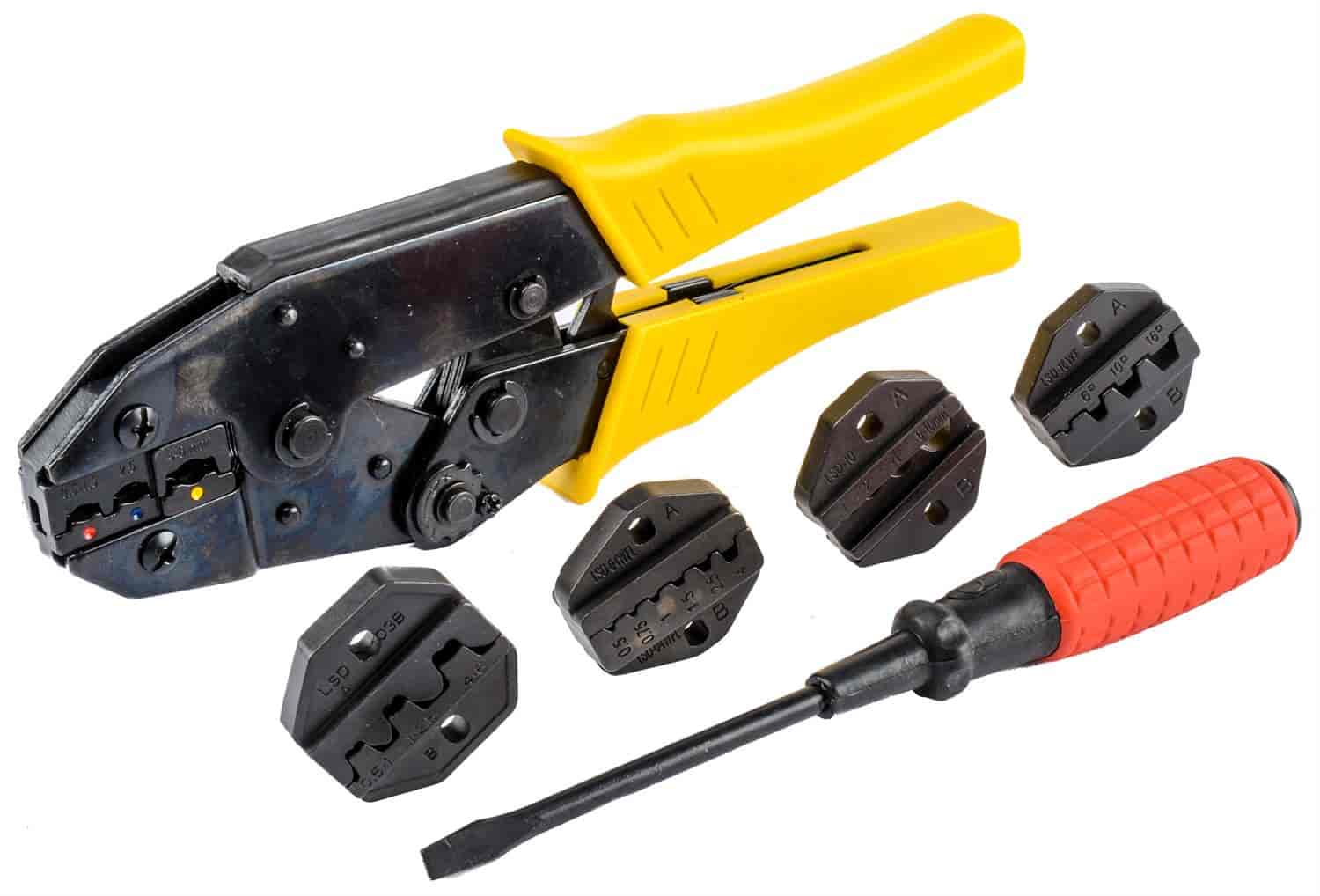 Wire Crimping Tool Kit with Dies