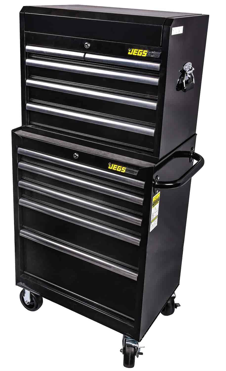 Steel Rolling Tool Cabinet and Tool Chest Kit [5-Drawer Bottom & 5-Drawer Top]