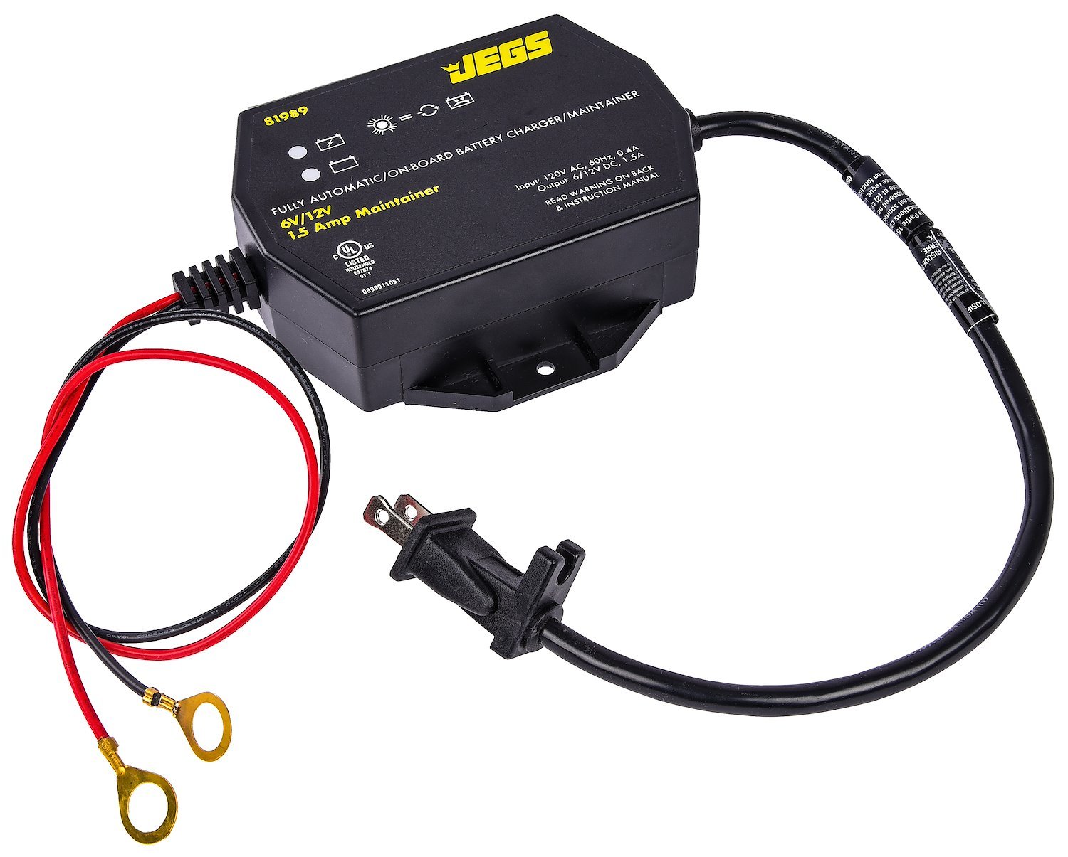 On-Board Battery Maintainer [1.50 Amp, 6 or 12 Volt]