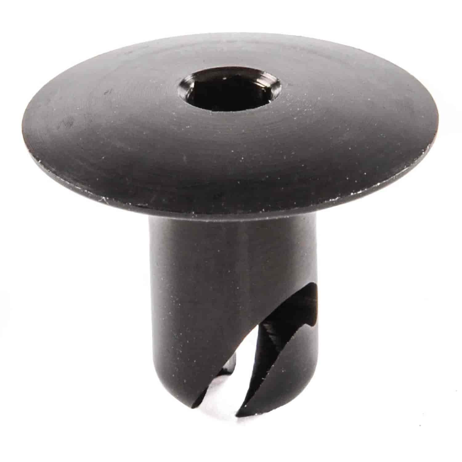 Quarter-Turn Fastener Buttons 3/8 in. Hex Large Oval-Head