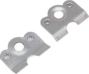 Dimpled Mounting Tabs For 3/8 in. Flush-Head Quarter-Turn Fasteners