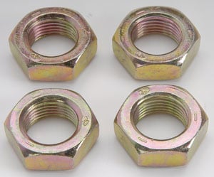 Zinc Plated Steel Jam Nuts 3/4"-16 RH
