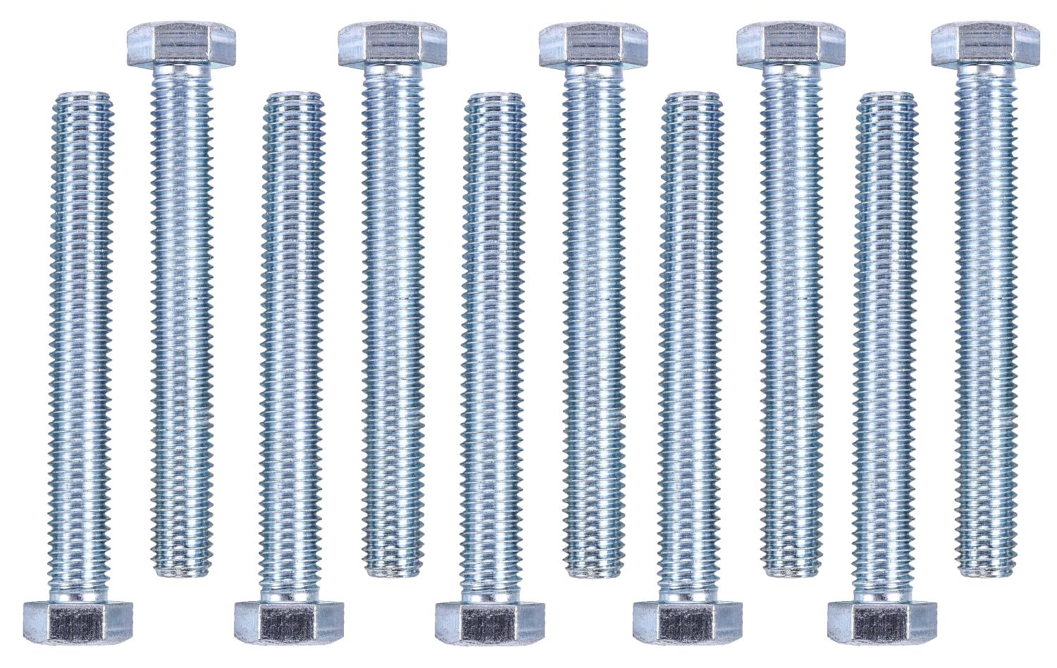 Hex Head Bolts, 1/2 in.-13 x 4 in. UHL, Carbon Steel, Grade 5 [Set of 10]