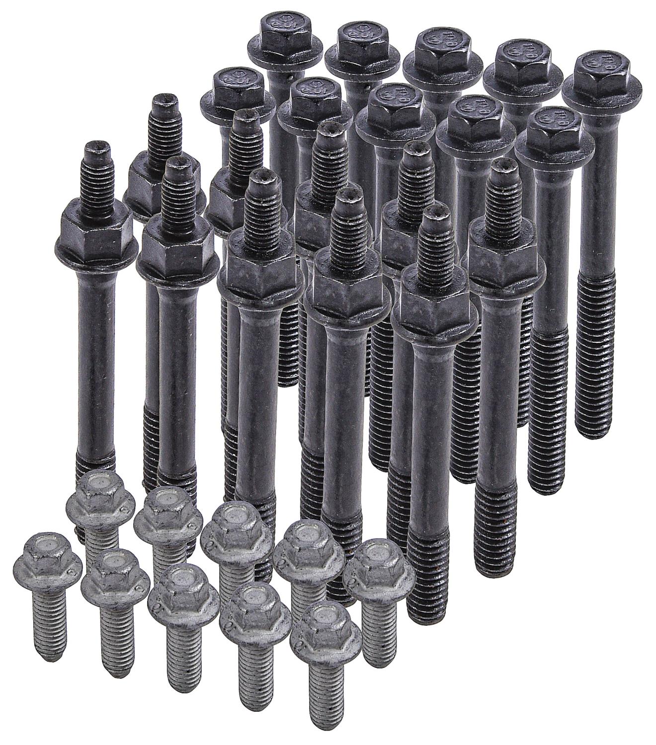 Main Bearing Cap Bolt Kit for Chevy Small Block LS-based Engines [6-bolt Style]
