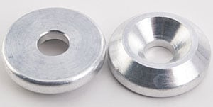 Billet Countersunk Finish Washers 1/4" I.D. x 7/8" O.D.