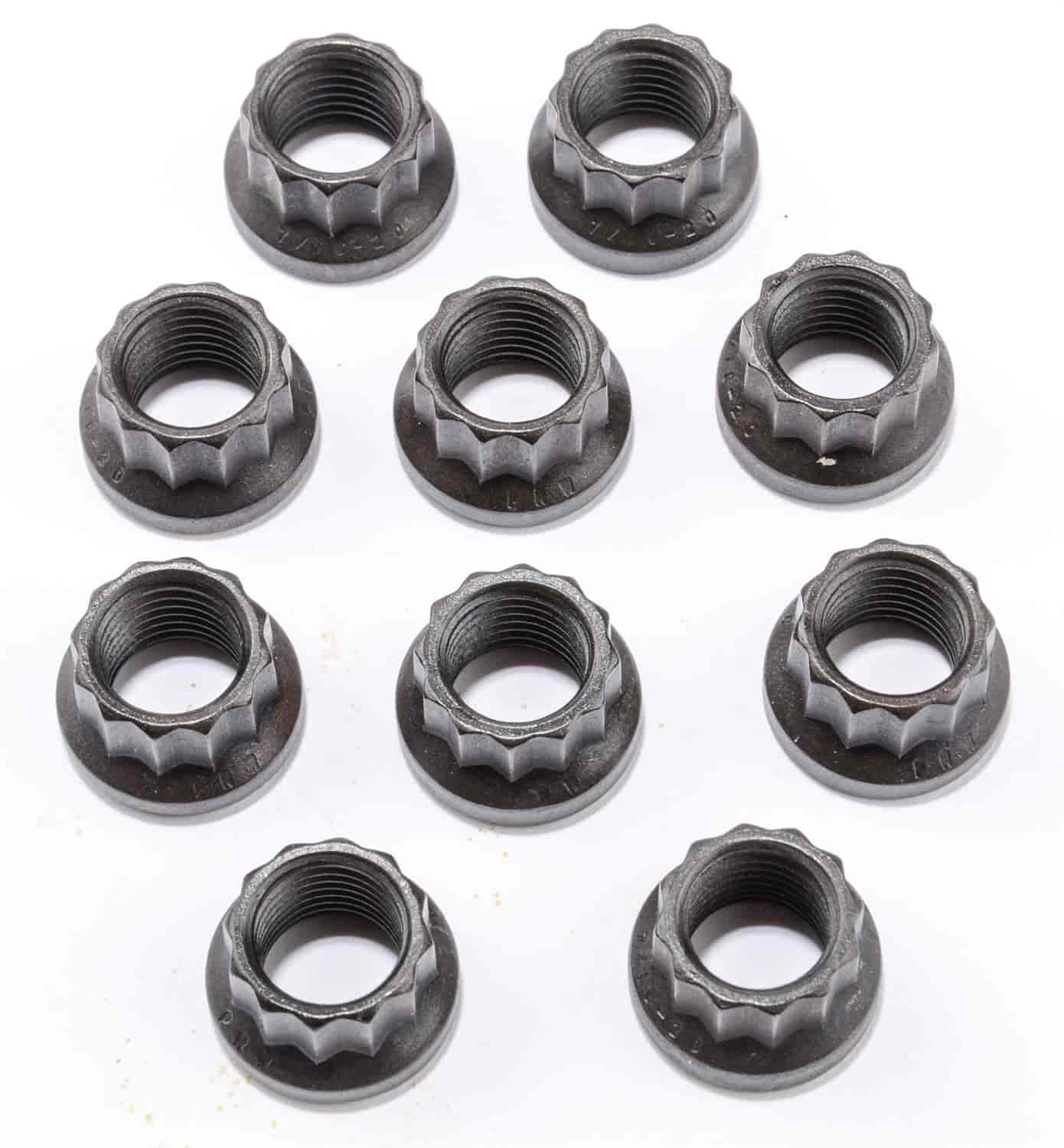 12-Point Flange Nuts 7/16"-20