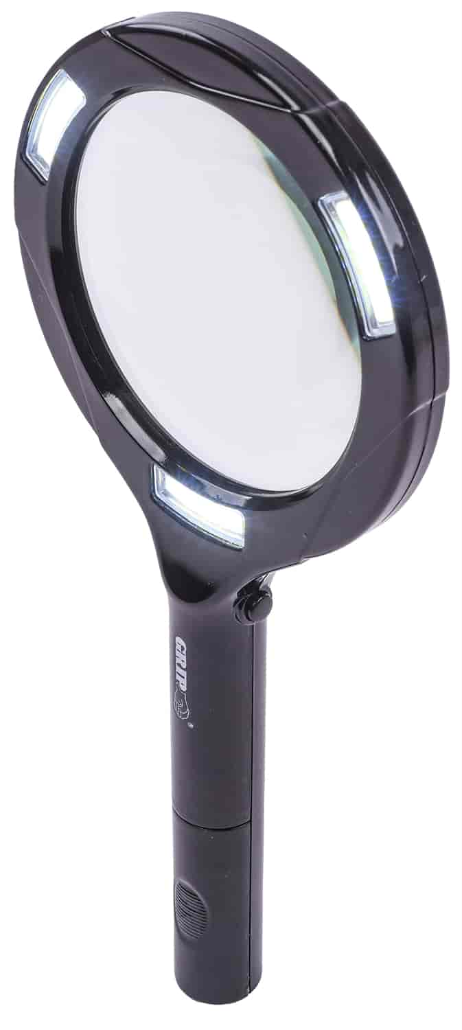 Magnifying Glass with LED Lighting [4x Magnification]