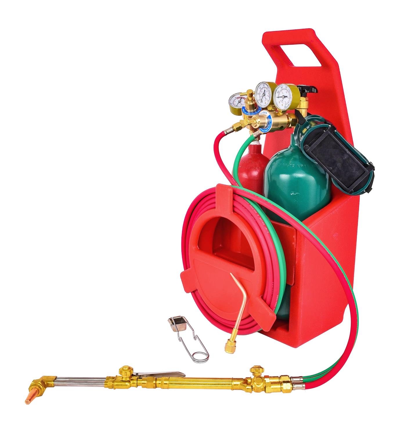 Oxy Acetylene Welding & Cutting Torch Kit [With Tanks]