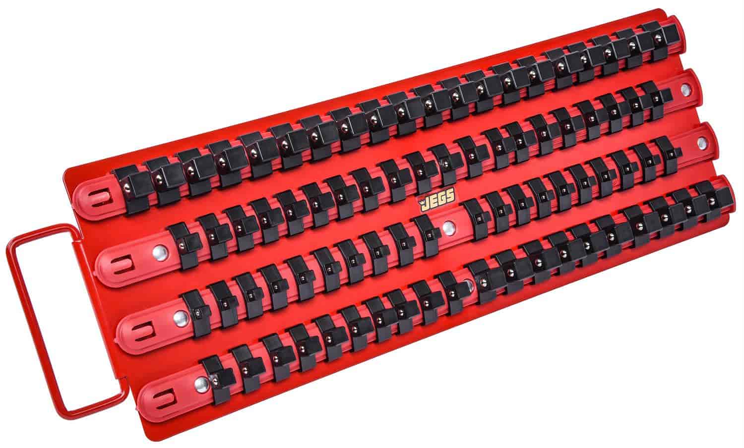80 set Socket Rail Rack Tray Storage for  30 1/2" 30 3/8" 20 1/4" drive sockets 